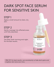 Dark Spot Face Serum - Sensitive Skin