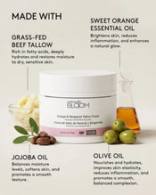 Orange & Bergamot Tallow Cream