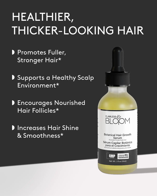 Botanical hair growth serum benefit