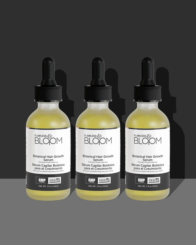 Botanical hair growth serum shadow