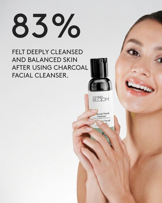 Charcoal facial cleanser percentage