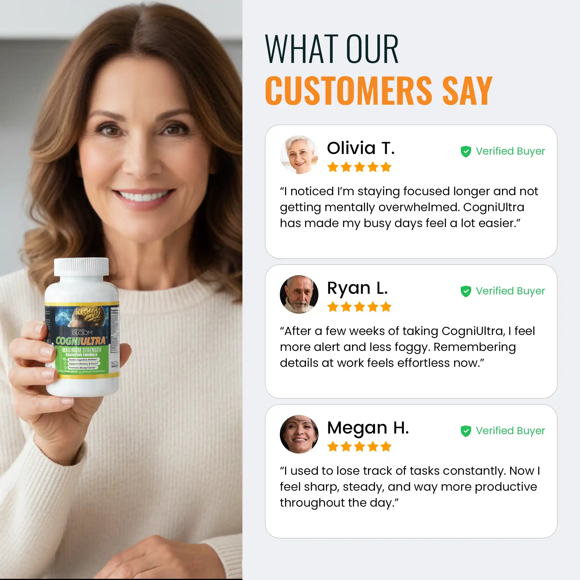 CogniUltra | Cognitive Support Formula with Potent Ingredients