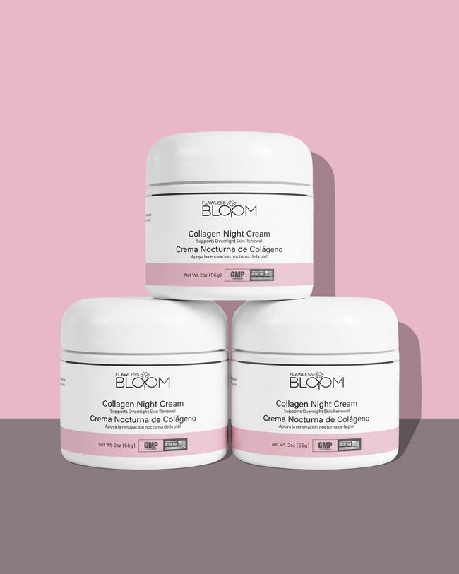 Collagen night cream shadow