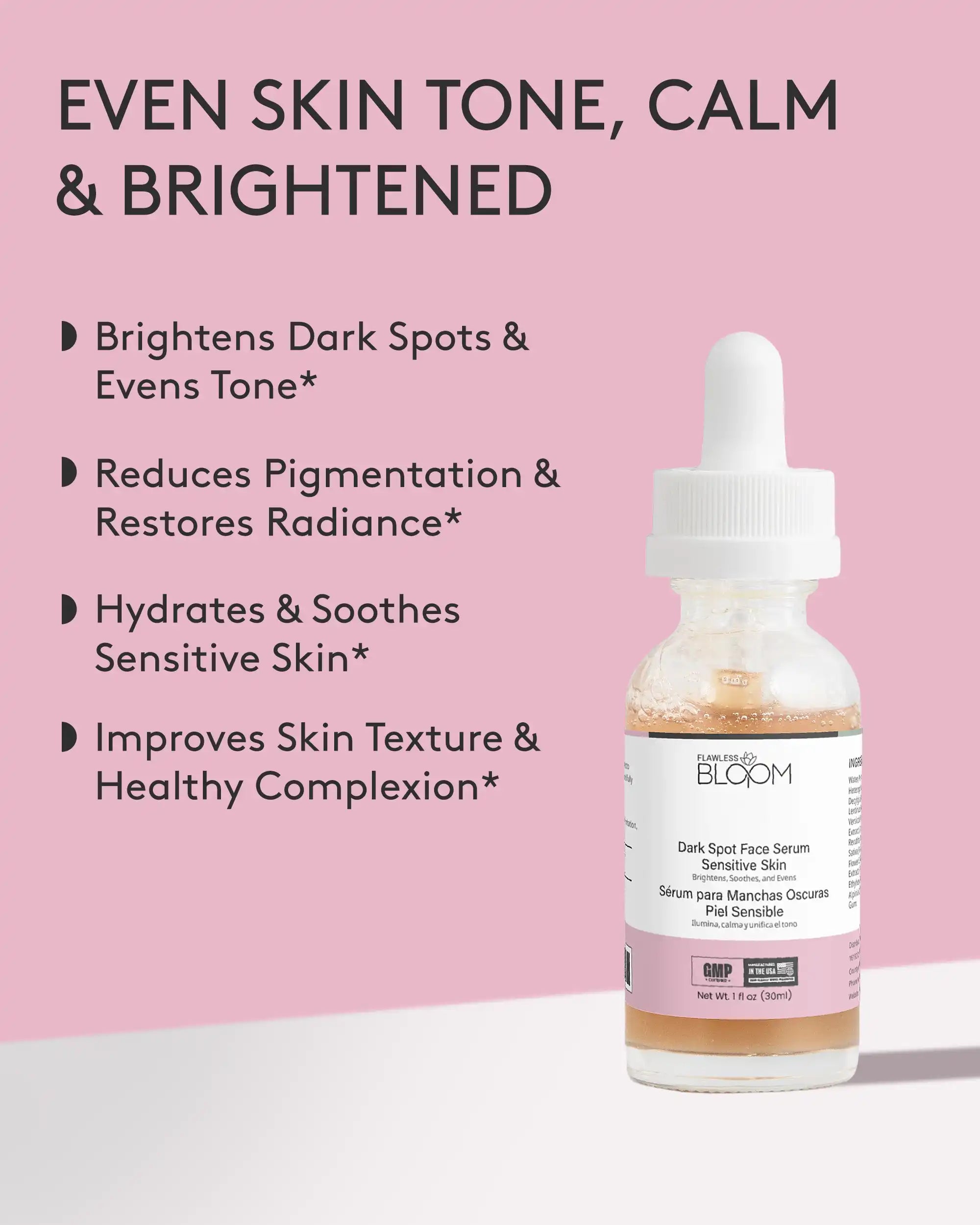Dark Spot Face Serum - Sensitive Skin