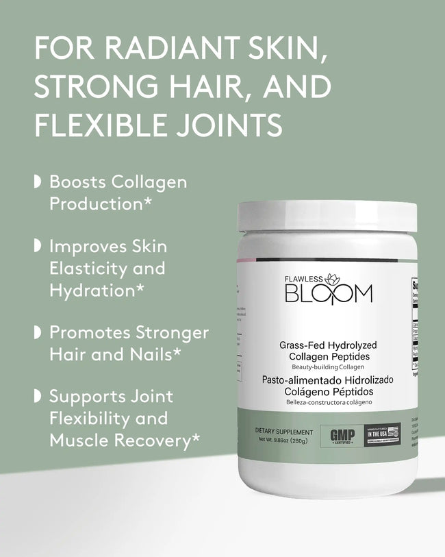 Grass fed hydrolyzed collagen peptides benefit