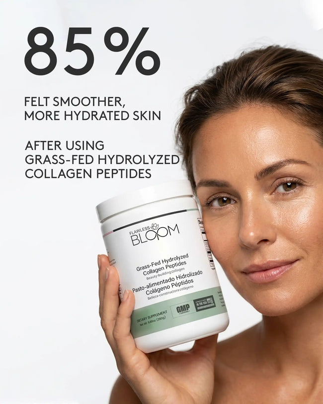 Grass fed hydrolyzed collagen peptides percentage