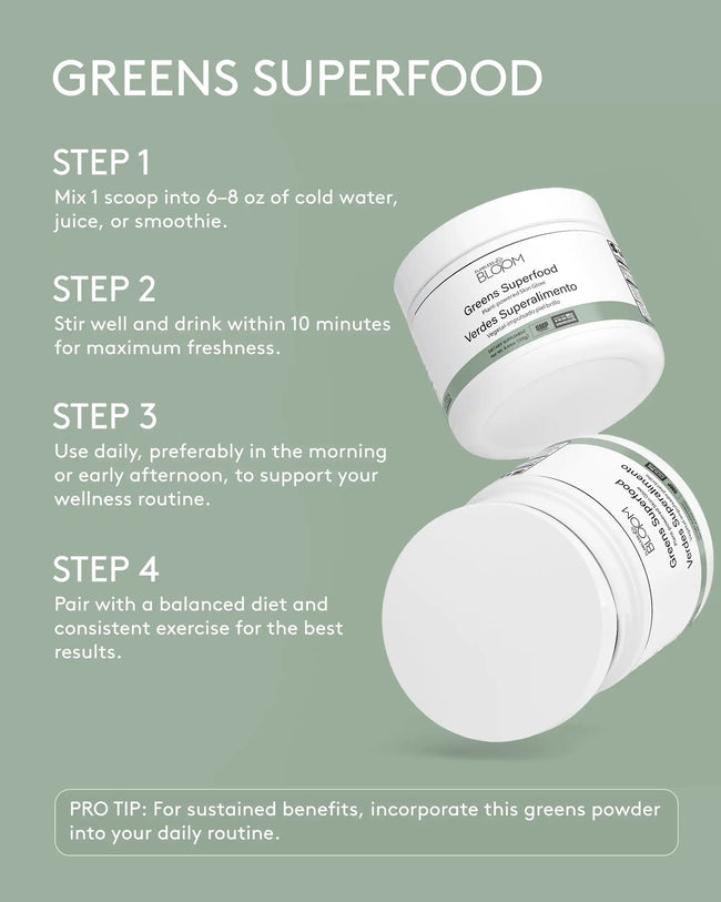 Greens superfood how to use
