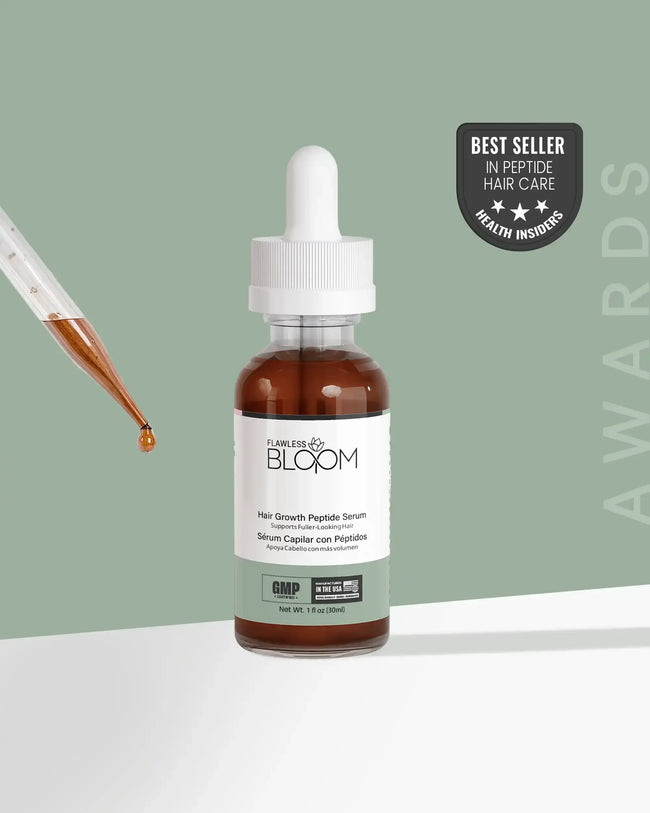 Hair growth peptide serum featured
