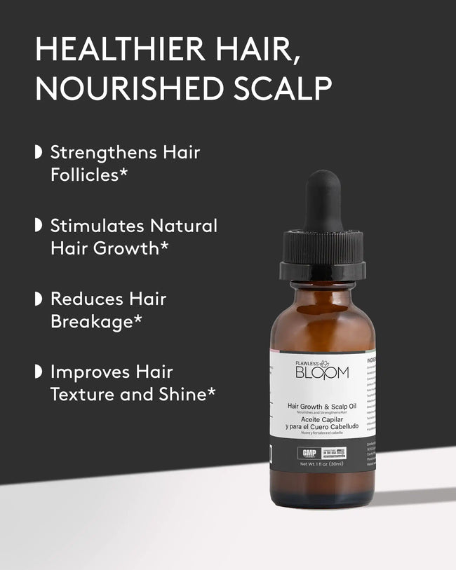 Hair growth scalp oil benefit