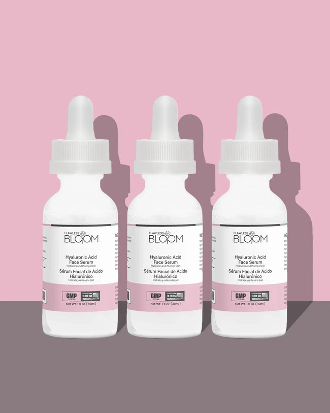 Hyaluronic acid face serum shadow