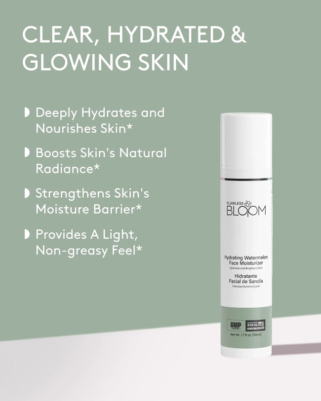 Hydrating watermelon face moisturizer benefit