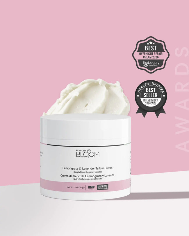 Lemongrass lavender tallow cream feature