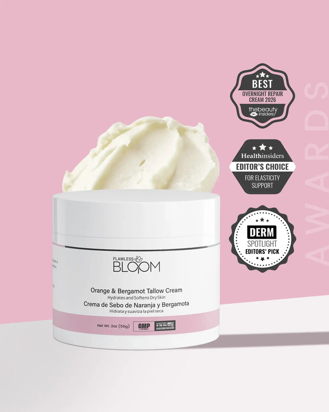 Orange and bergamot tallow cream feature