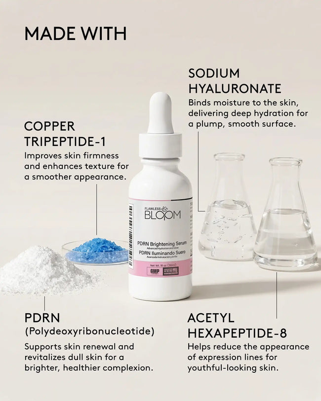 Pdrn brightening serum ingredients