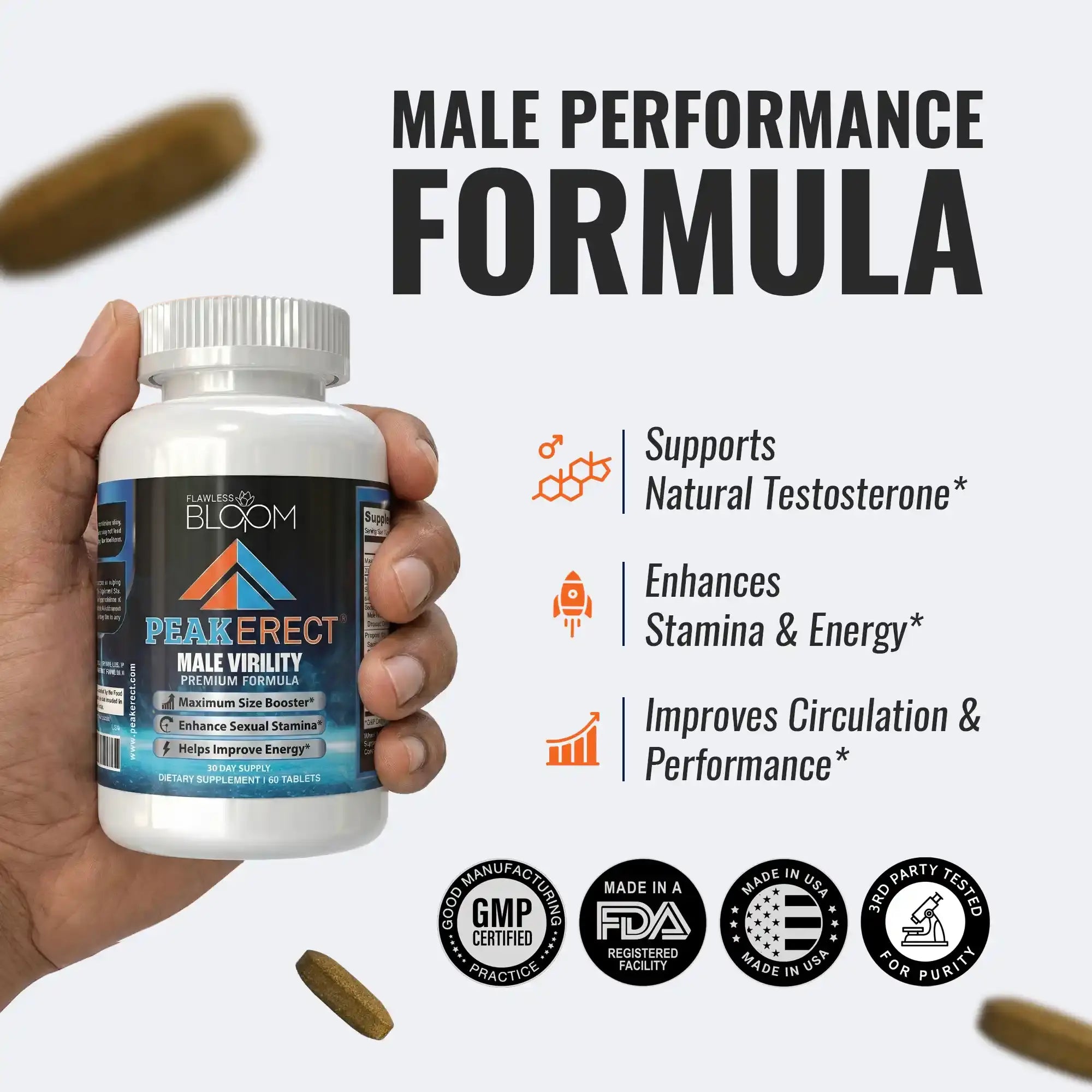 PeakErect - Ultimate Male Performance Supplement