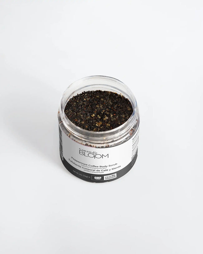 Peppermint coffee scrub 5