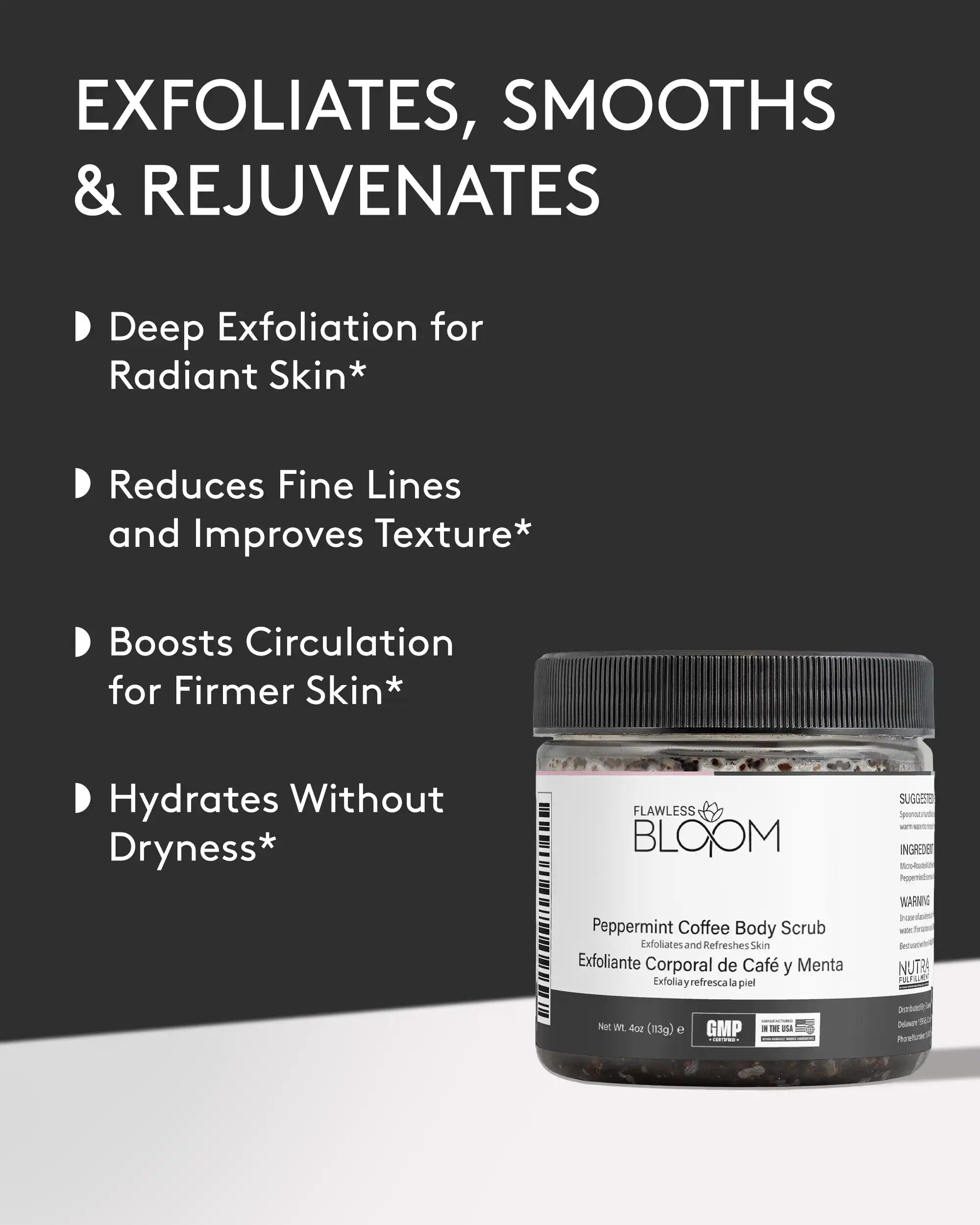 Peppermint Coffee Body Scrub