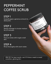Peppermint Coffee Body Scrub