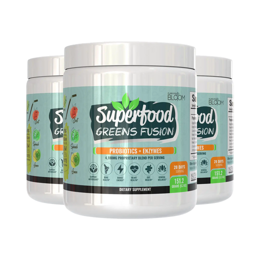 Superfood greens fusion 3 bottles