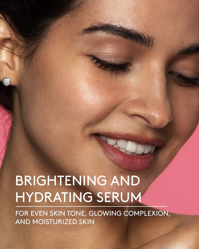 Vitamin glow face serum one liner