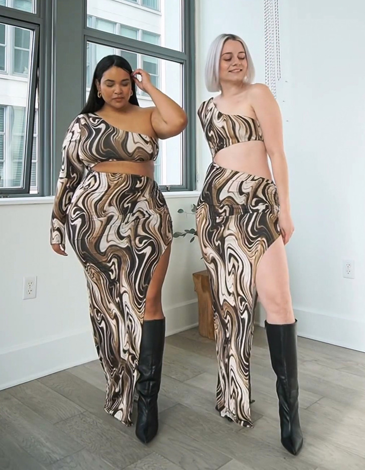 Body Positive Denise Mercedes and Maria Castellanos | Dress to Impress: Two Friends Show that Style Shines on Every Body | Herbeauty