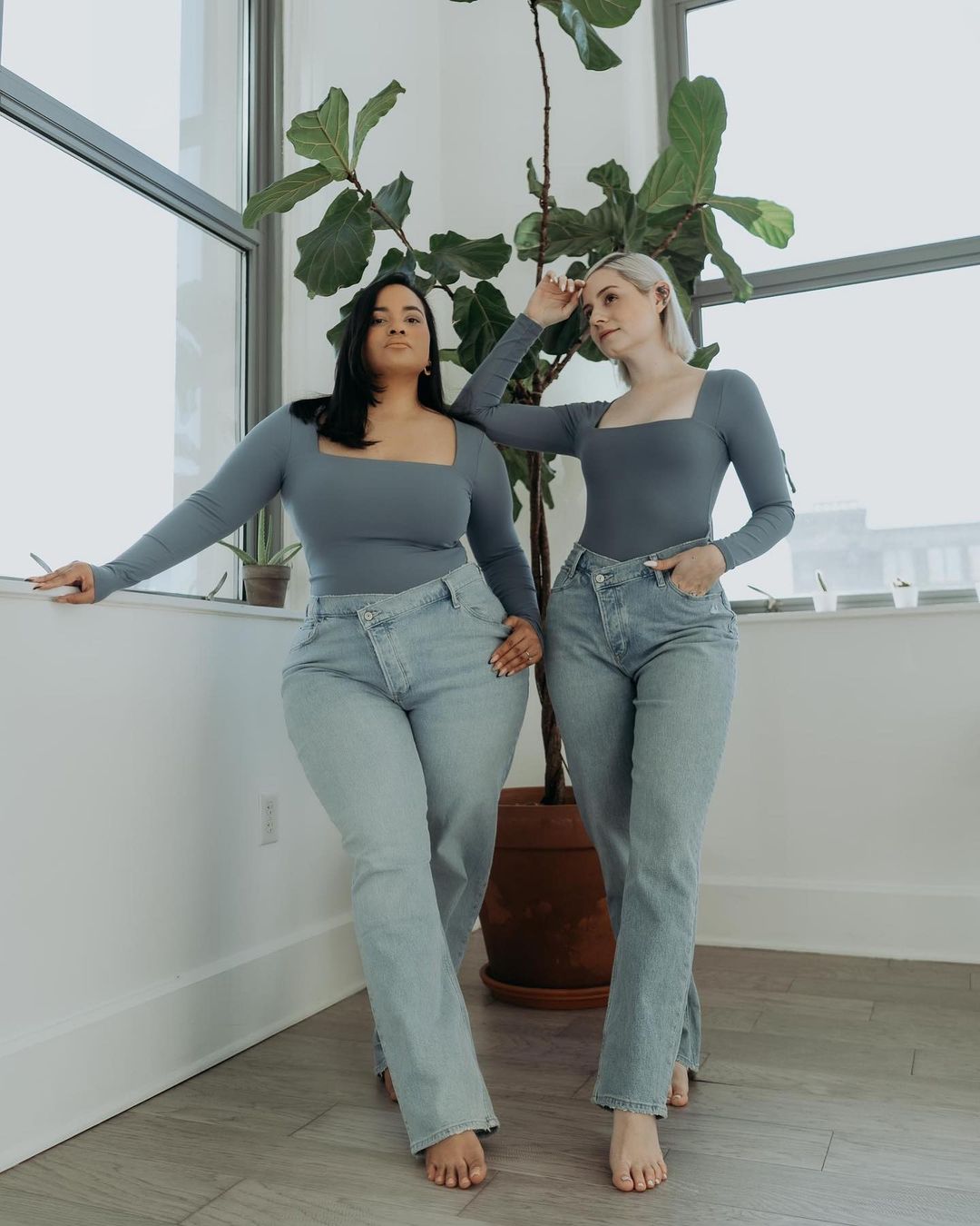 Body Positive Denise Mercedes and Maria Castellanos | Dress to Impress: Two Friends Show that Style Shines on Every Body | Herbeauty